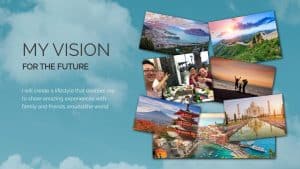 Using a vision board to find motivation
